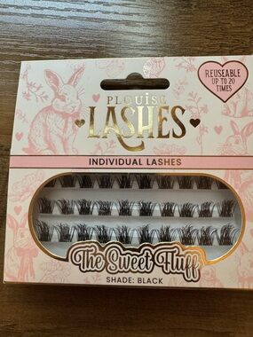Plouise Lashes The Sweet Fluff Individual Lashes - Black